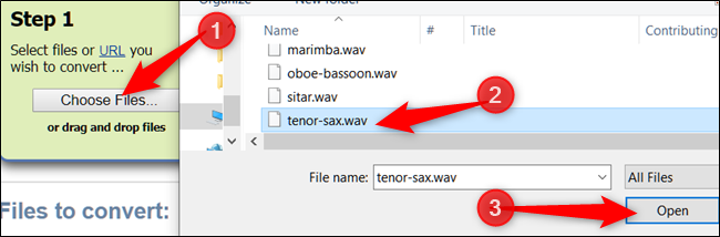 Загрузка файлов на Zamzar