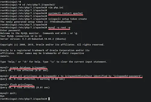 Установка и настройка Apache и PHP для Icinga Web 2