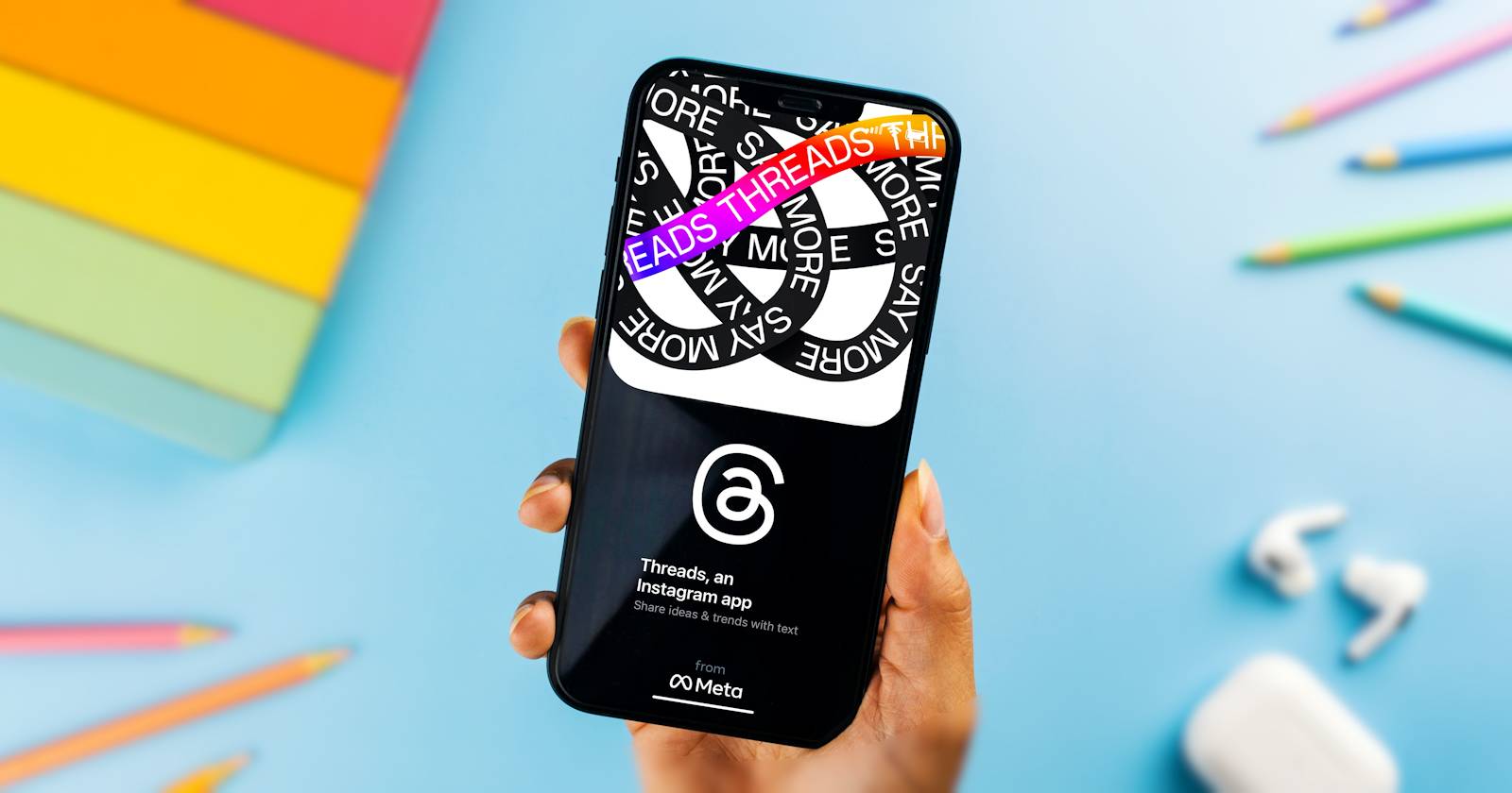 Убрать иконку Threads из профиля Instagram