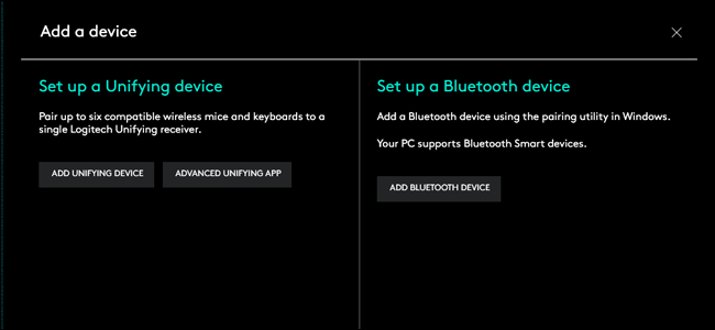 Изображение: вкладка Flow в интерфейсе Logitech Options с расположением экранов