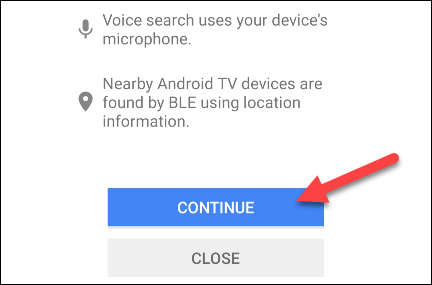 Разрешение доступа к местоположению для обнаружения устройства