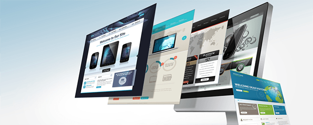 Примеры цветовых схем в веб‑дизайне на макетах сайтов