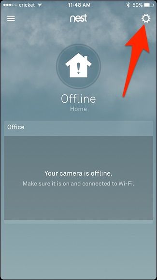 Экран «Сведения о доме» в приложении Nest