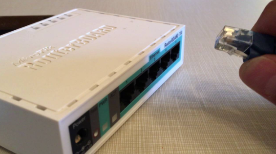 Отключение питания роутера