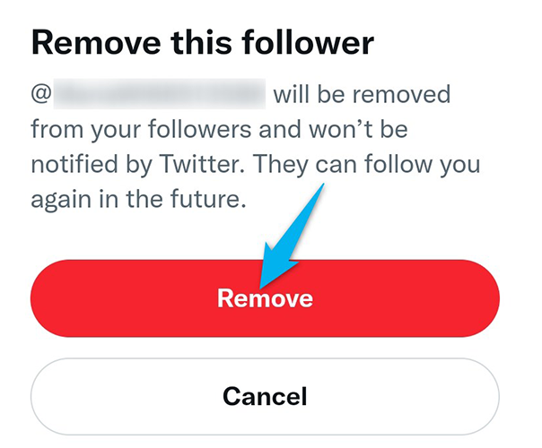 Коснитесь «Удалить» для подтверждения.
