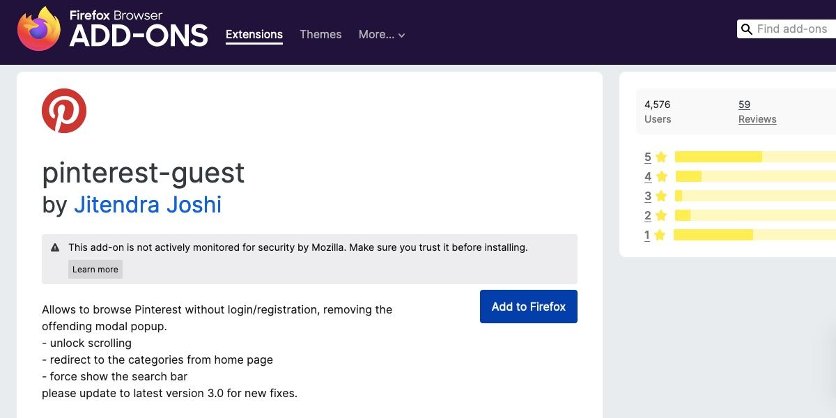 Иконки браузера и поиска как символы методов доступа к Pinterest
