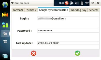 Синхронизация календаря Nokia с Google