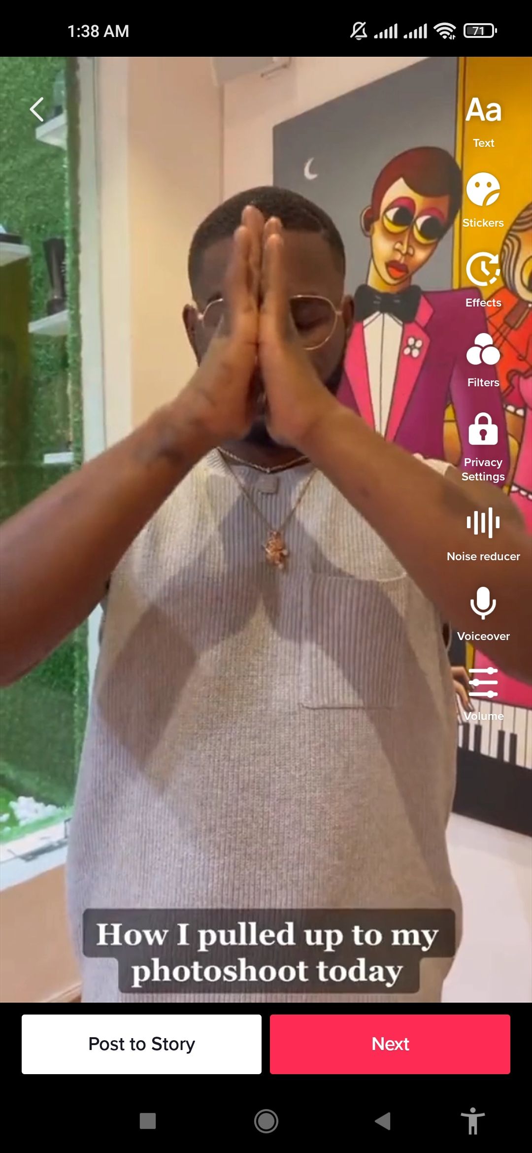 Добавление Stitched видео в редактор