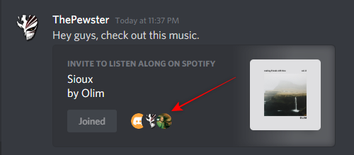 Друзья в музыкальной вечеринке Discord: список участников стрима
