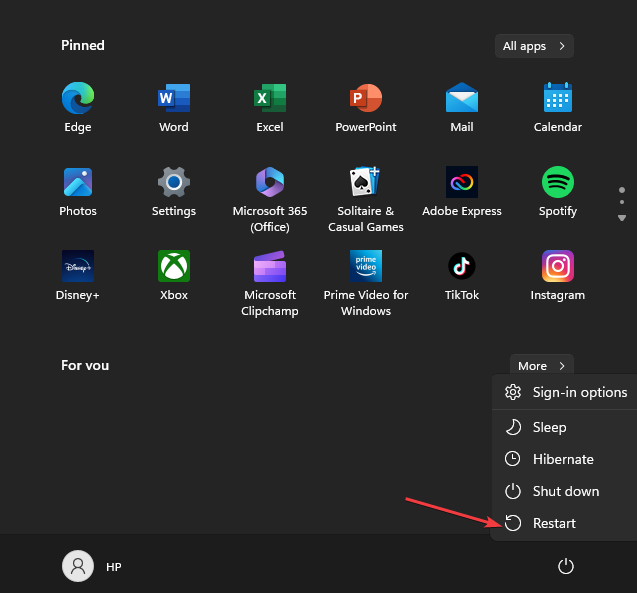 Параметры питания в Windows