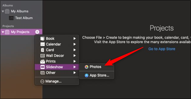 mac slideshow photos