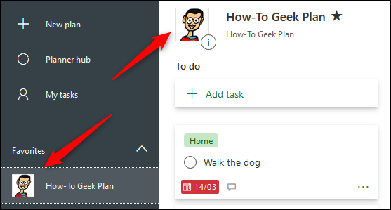 The plan showing the new logo.