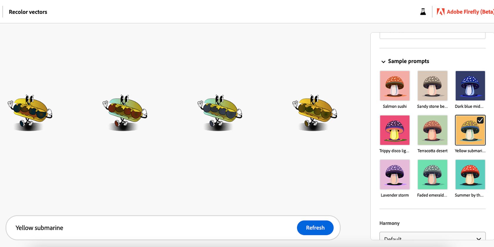 Adobe Firefly Sample Prompts
