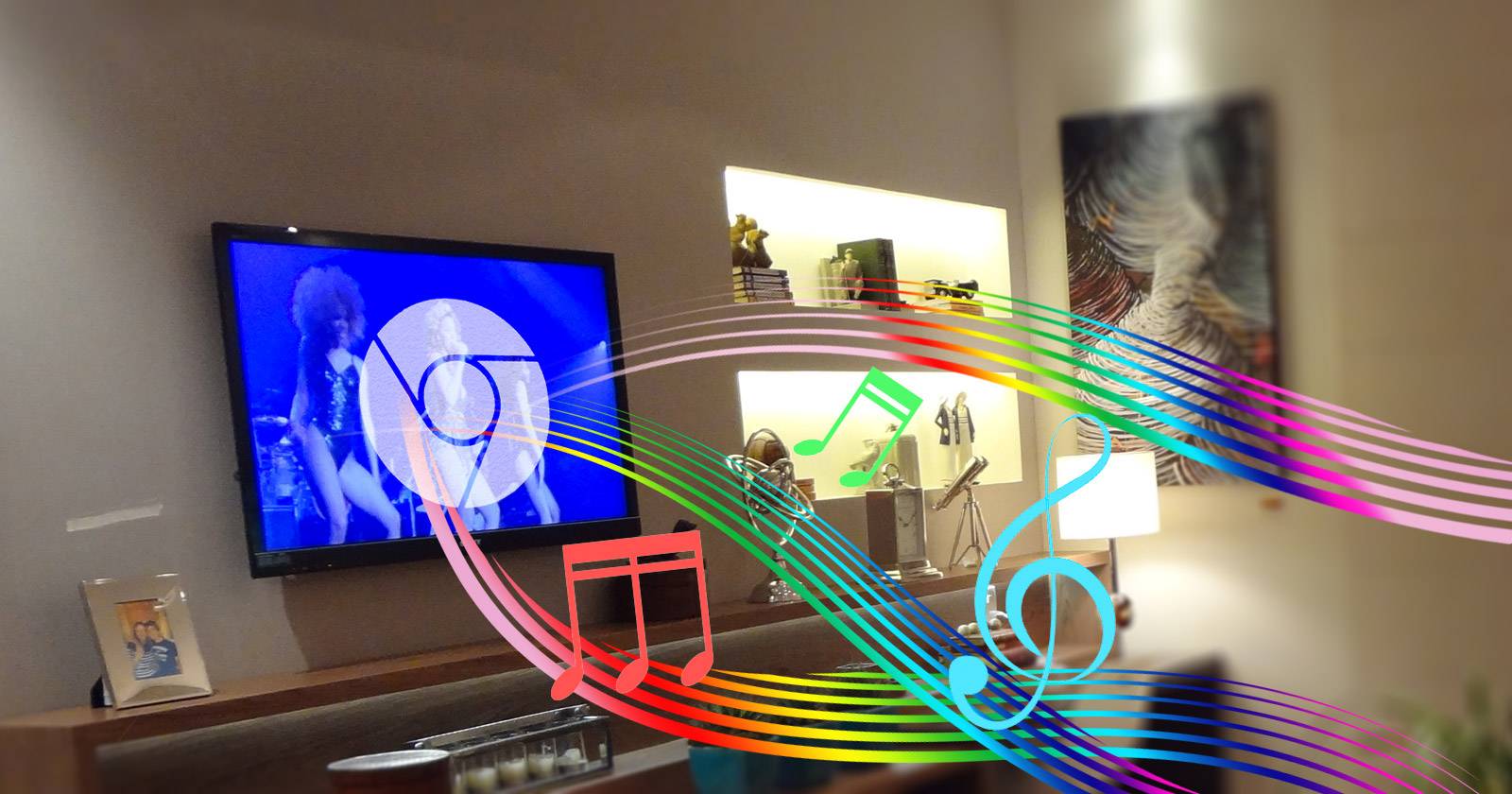 Вечеринка: гости добавляют песни на Chromecast