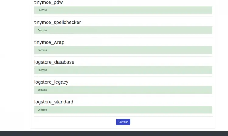 Список обязательных PHP-расширений для Moodle