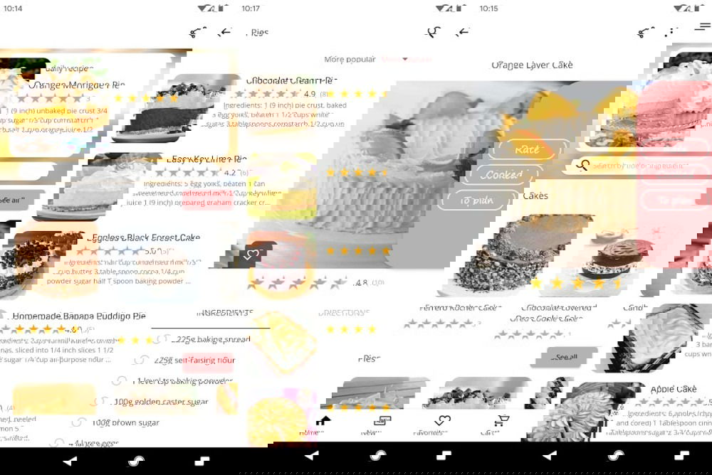 Cake Baking And Recipes App