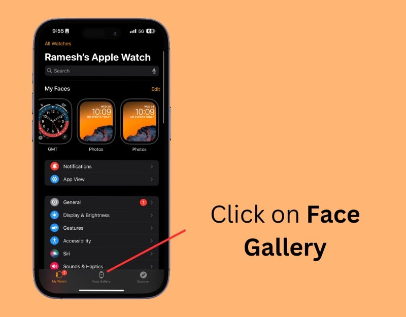 Галерея циферблатов Apple Watch