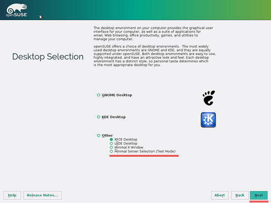 Другие рабочие окружения для OpenSUSE Leap 42.1