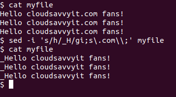 Более сложная регулярная запись и инструкция sed