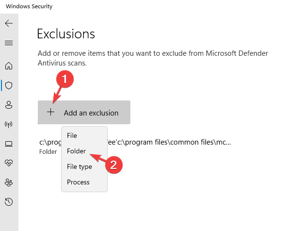 Выбор папки Steam
