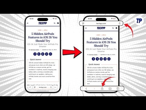 Настройки Safari для классического вида вкладок