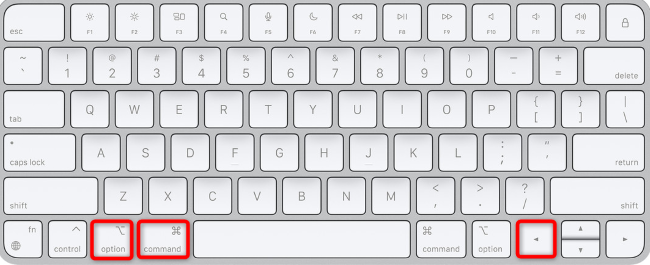 Нажмите Command+Option+Стрелку влево в Chrome и Firefox для перехода к предыдущей вкладке.