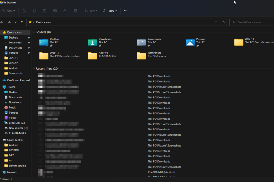 Настройка Проводника в Windows 11