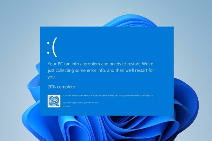 Исправление BSoD 0x0000011A в Windows 11