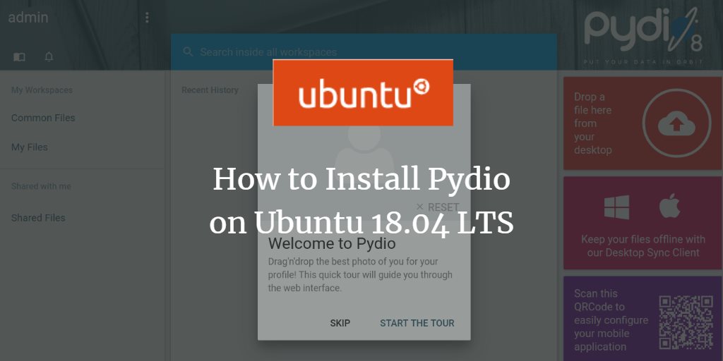 Установка Pydio на Ubuntu 18.04