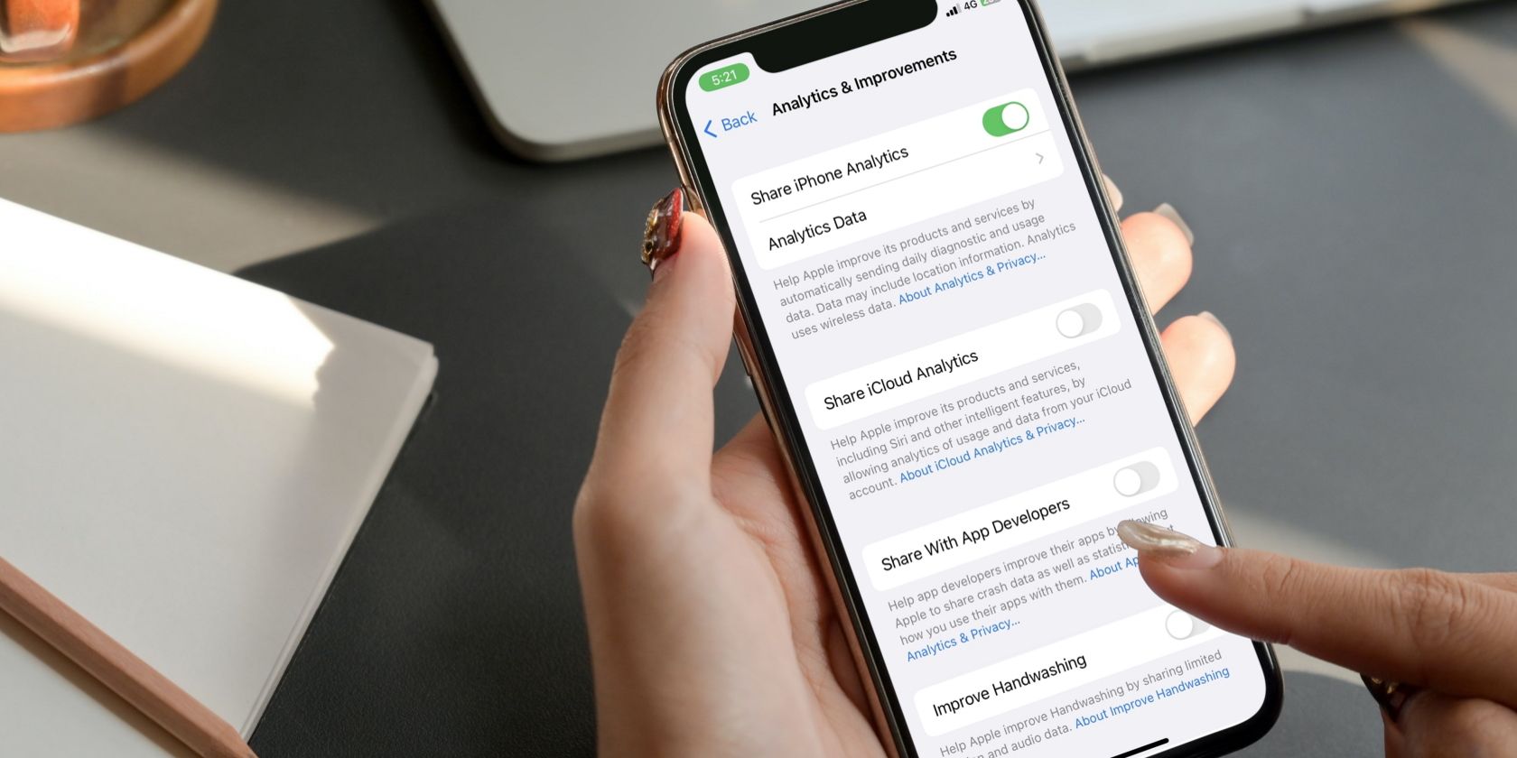Отключение iPhone Analytics: руководство по приватности