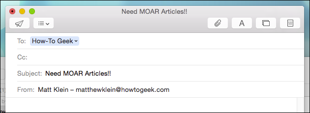 Пример передачи черновика письма через Handoff