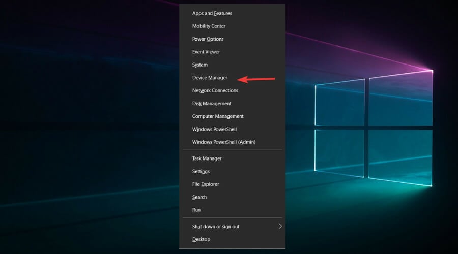 Диспетчер устройств Windows 10