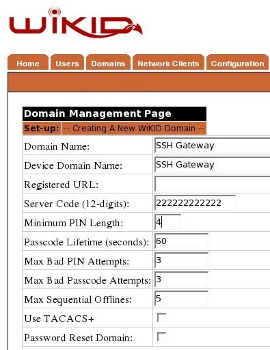 SSH sécurisé sur CentOS 7 avec WiKID 2FA