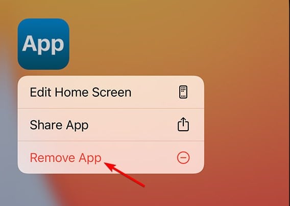 Экран настроек хранилища iPhone с Cash App