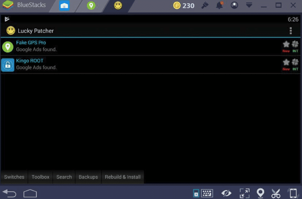 Интерфейс BlueStacks: настройки и панель