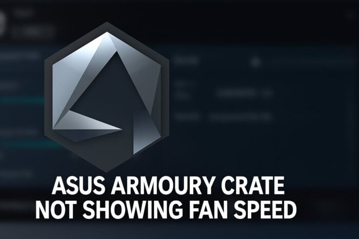Armoury Crate: Lüftergeschwindigkeit fehlt — Fix