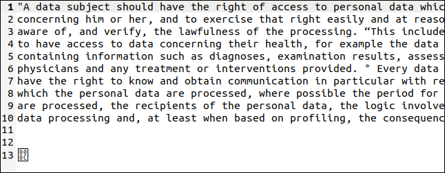Результат распознавания фрагмента с Примечанием 63