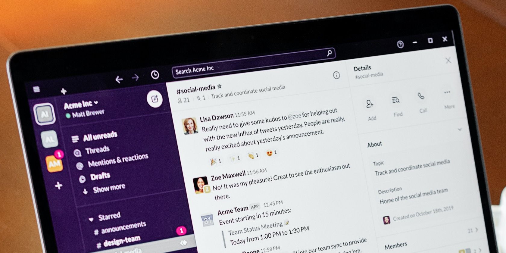 Отключить «Отметить как прочитано» в Slack