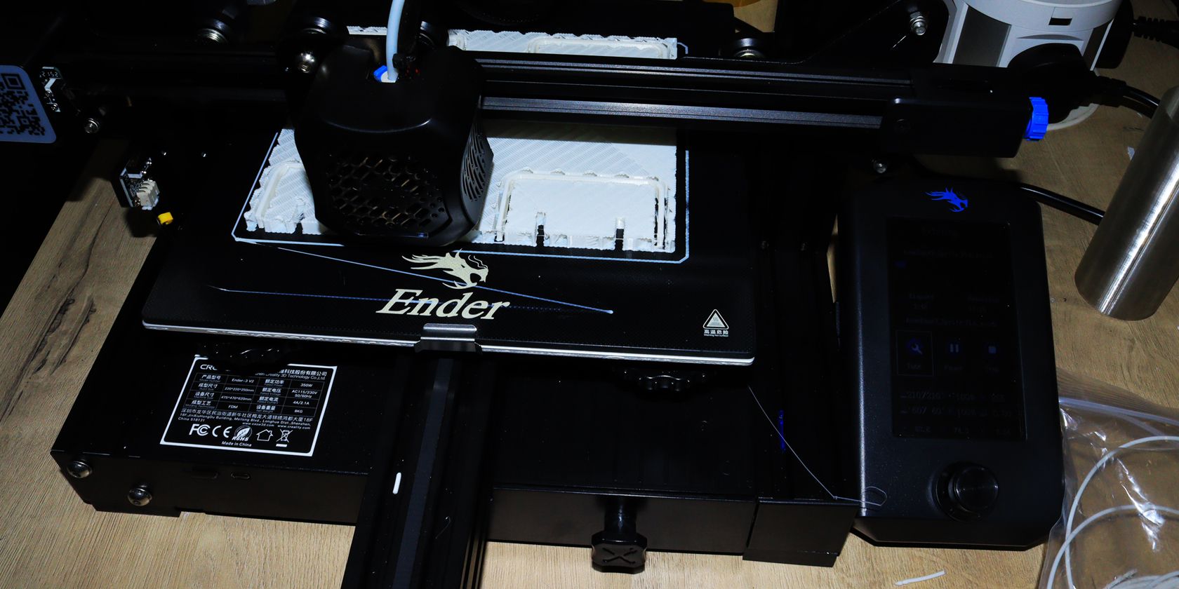 Печать объекта на Ender 3 V2