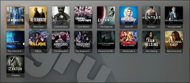 Просмотр каналов SyFy в Plex