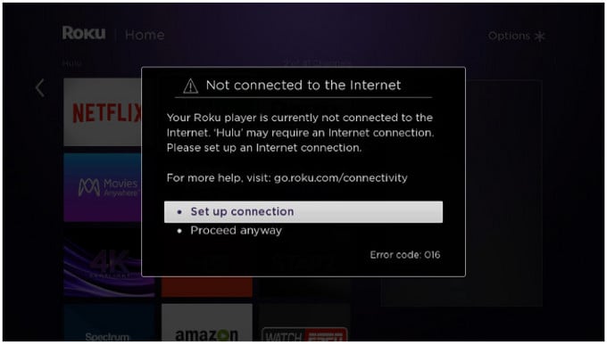 Roku TV с приложением Hulu