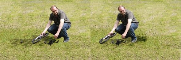 Пример итоговой 3D‑композиции после расширения холста и ретуши