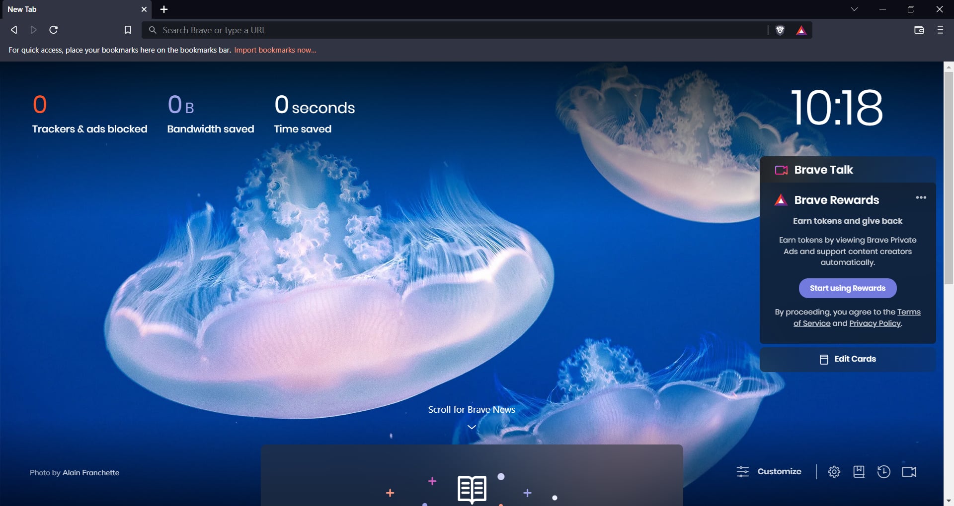 Логотип браузера Brave