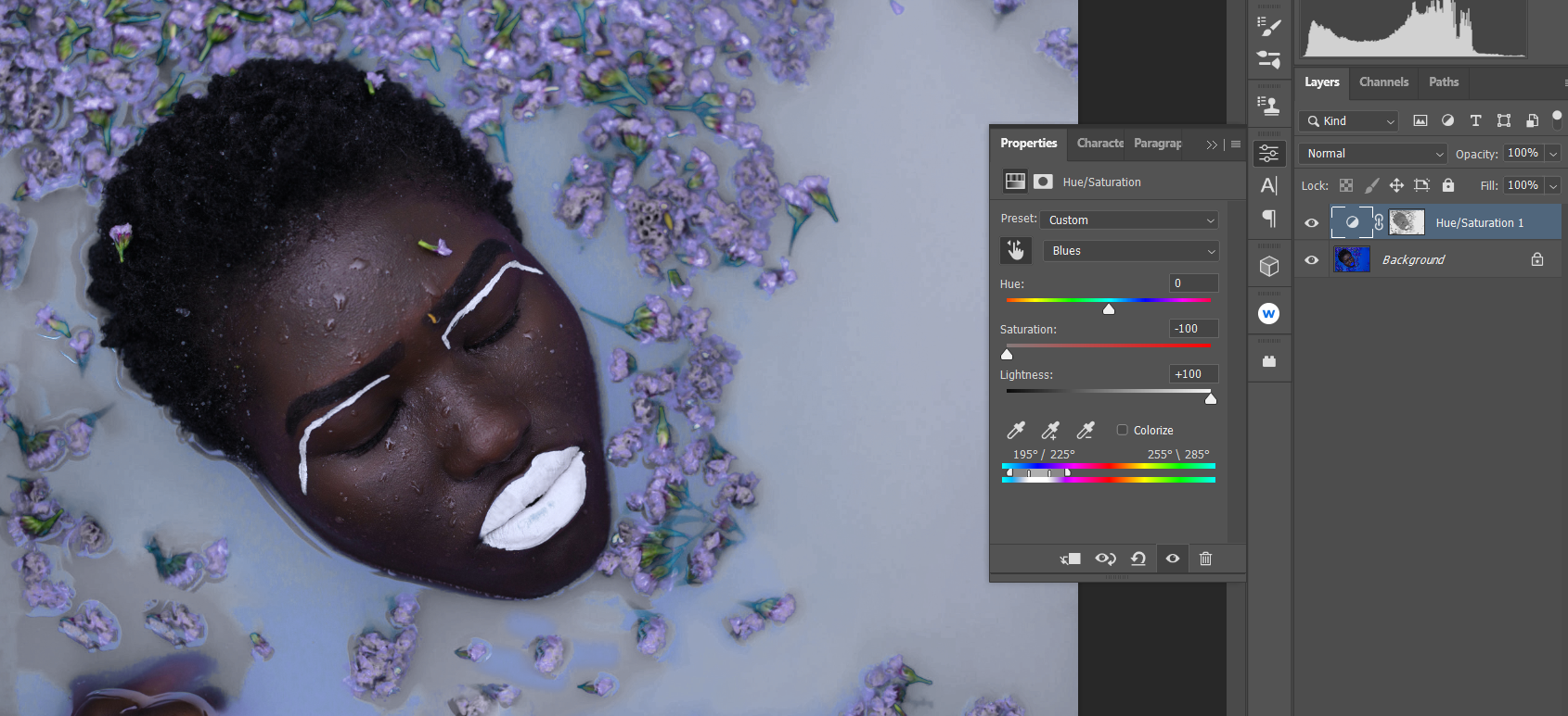 Настройте все слайдеры для нового результата