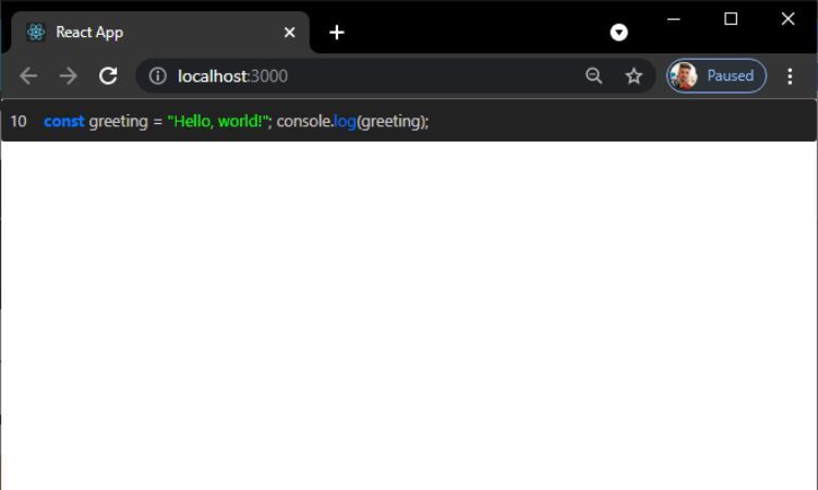 React приложение с код-блоками и кастомной темой