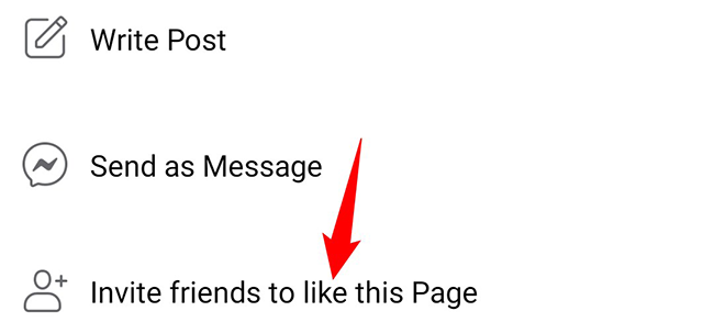 Нажмите «Пригласить друзей поставить 