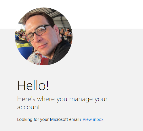Переключиться на локальную учётную запись