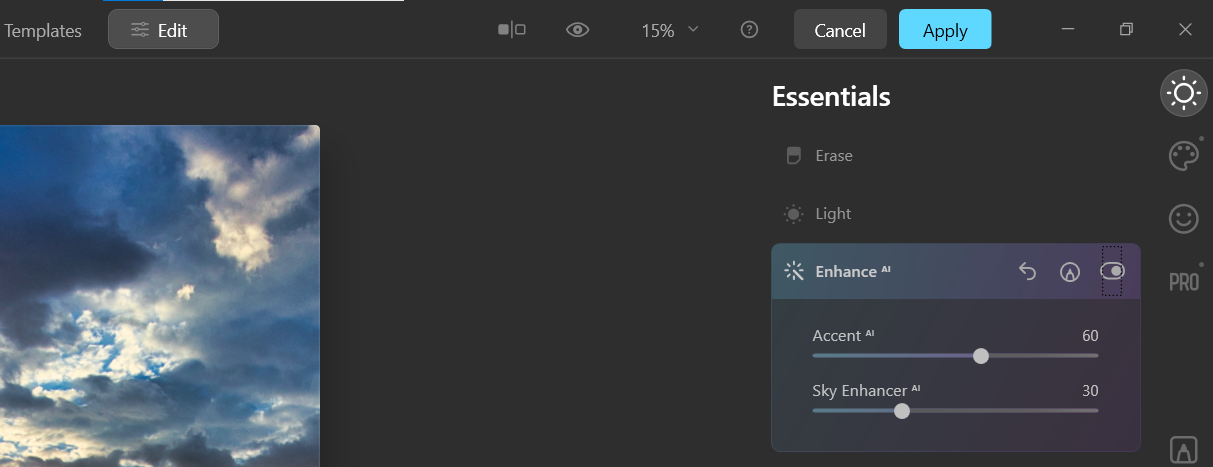 Essentials — скриншот