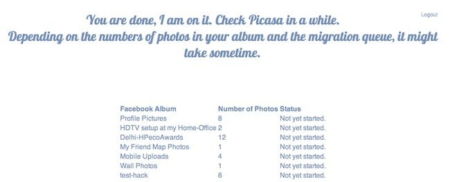 Mover fotos de Facebook a Google+ con Move2Picasa