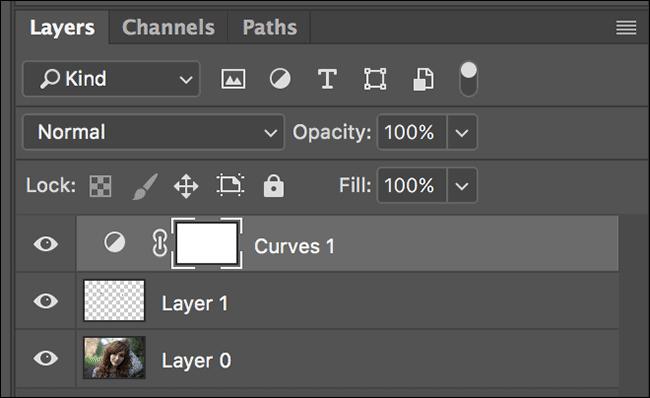 Смена режима наложения на Яркость